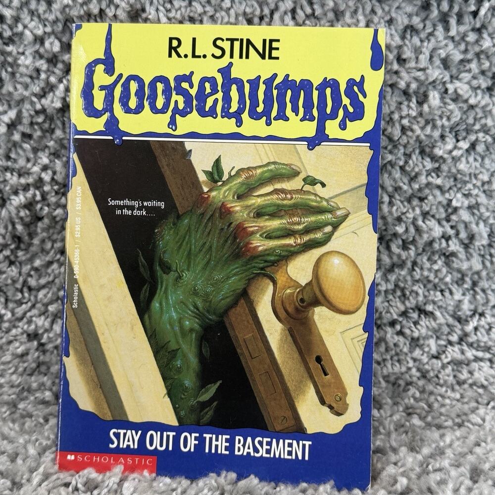Goosebumps #2 Stay Out of the Basement R.L. Stine 1992 11th Printing Vintage